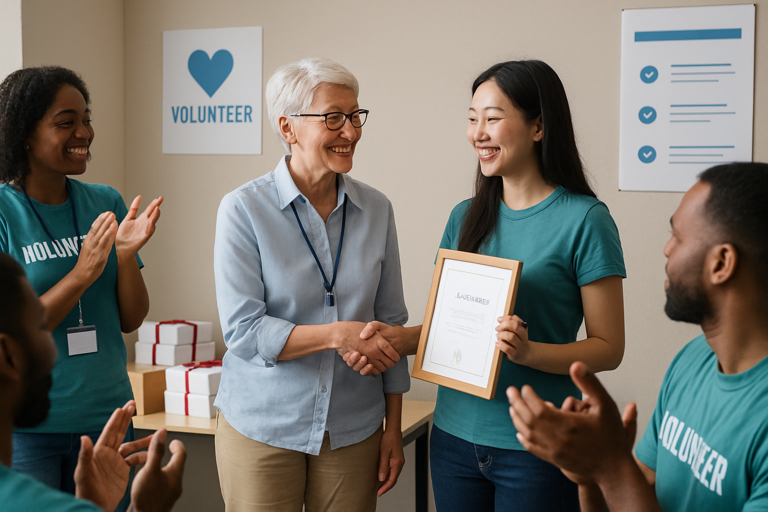 Recognizing Volunteers