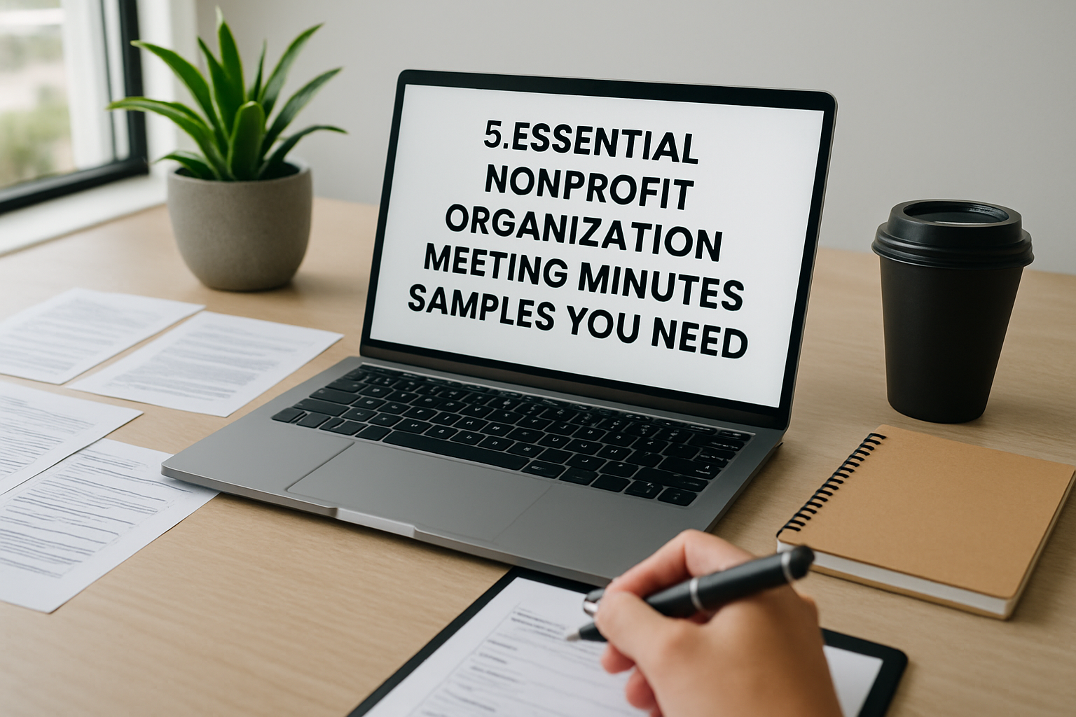 Importance of Non Profit Organization Meeting Minutes