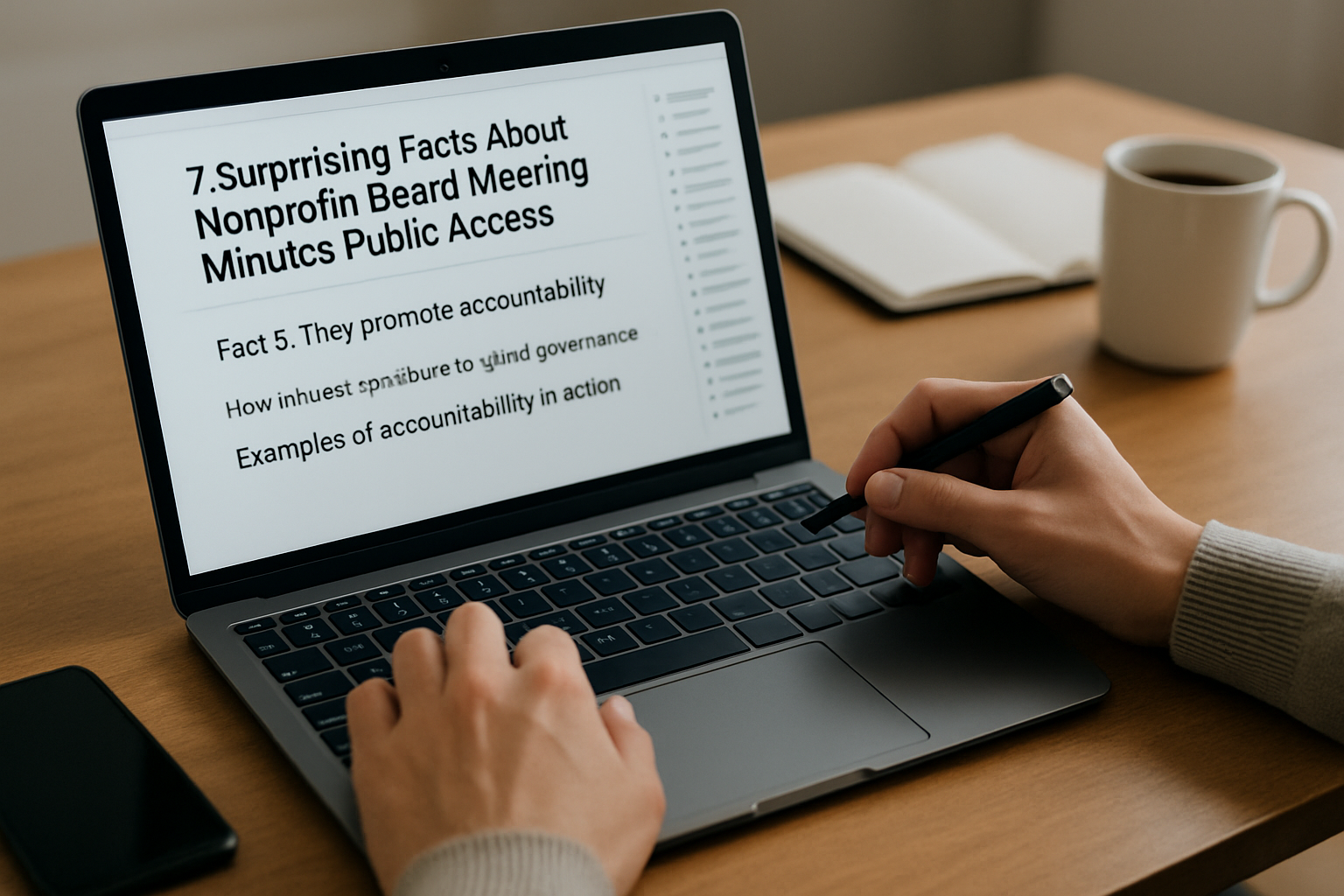 Promoting Accountability Through Meeting Minutes