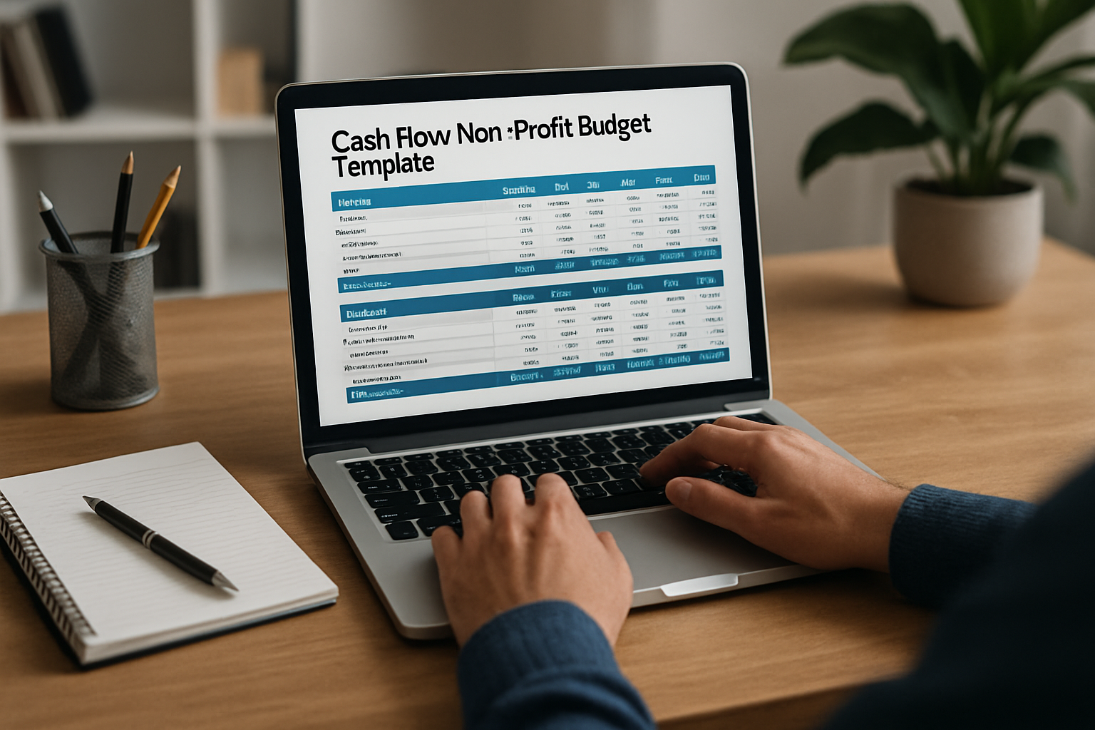 Cash Flow Non Profit Budget Template