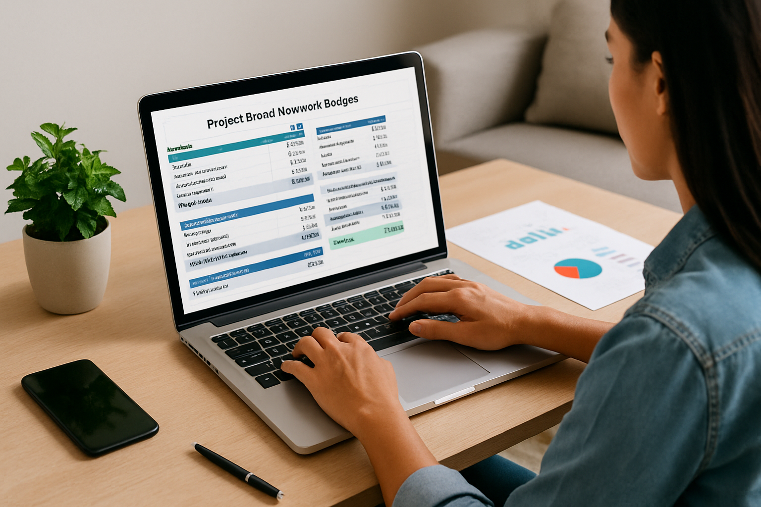 Project-Based Non Profit Budget Template