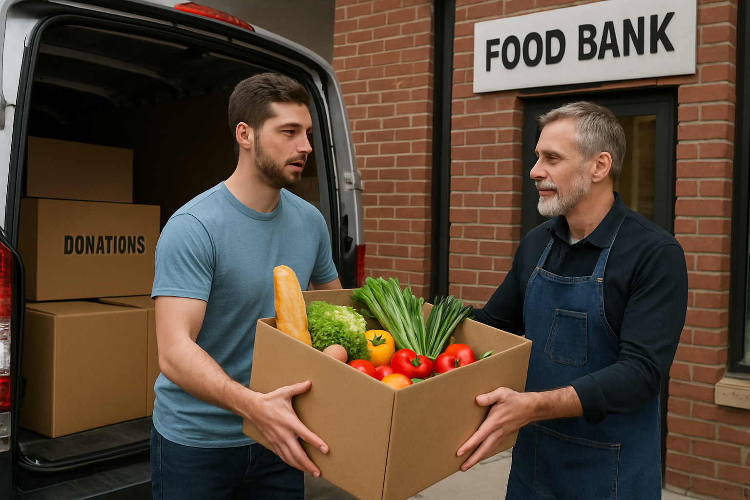 Food Bank and Restaurant Collaboration